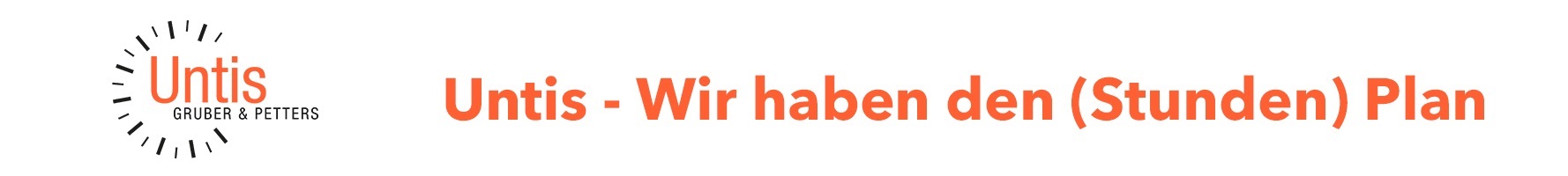 Untis ... das Stundenplankomplettsystem